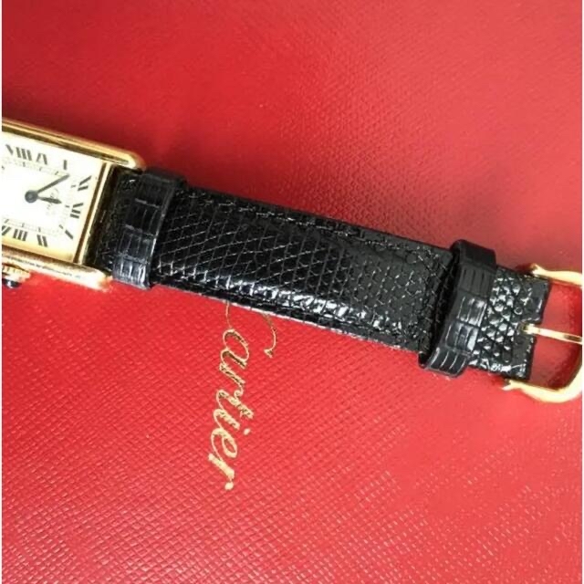 Cartier(カルティエ)の正規品 カルティエ時計 レディース マストタンク レディースのファッション小物(腕時計)の商品写真