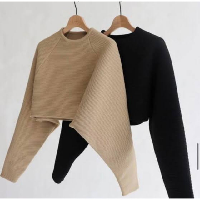 louren crewneck short knit pullover