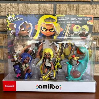 ニンテンドースイッチ(Nintendo Switch)の【値下げ！】スプラトゥーン3   amiibo  3点セット(ゲームキャラクター)