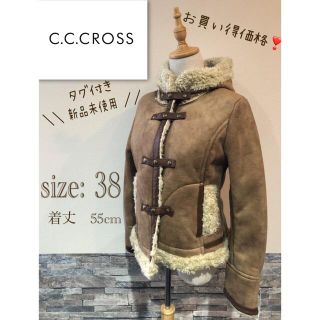 C.C.†CROSS - 【めちゃお買い得♥】CCCROSS ダッフルコート ファー 38
