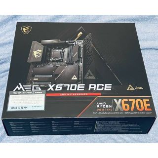 新品未開封 MSI MEG X670E ACE(PCパーツ)