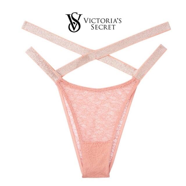 Victoria's Secret(ヴィクトリアズシークレット)のシャインストラップレース　ブラジリアン レディースの下着/アンダーウェア(ショーツ)の商品写真