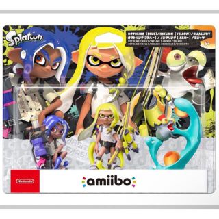 ニンテンドウ(任天堂)のスプラトゥーン3 amiibo トリプルセット(ゲームキャラクター)