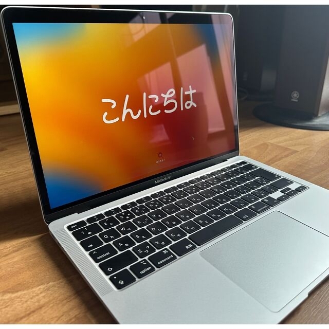 Apple(アップル)のApple M1 MacBook Air  シルバー スマホ/家電/カメラのPC/タブレット(ノートPC)の商品写真