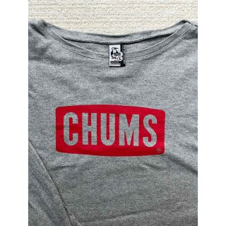 チャムス(CHUMS)の⭐︎あどみーさん専用⭐︎CHUMS 長袖Ｔシャツ　グレー　Lサイズ(Tシャツ(長袖/七分))