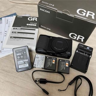 RICOH GRⅢ GRIII GR3 リコー　2023年3月まで保障付(コンパクトデジタルカメラ)