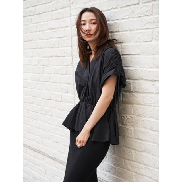 大得価定番 FRAY.ID by nicoshop|ラクマ カシュクールギャザー