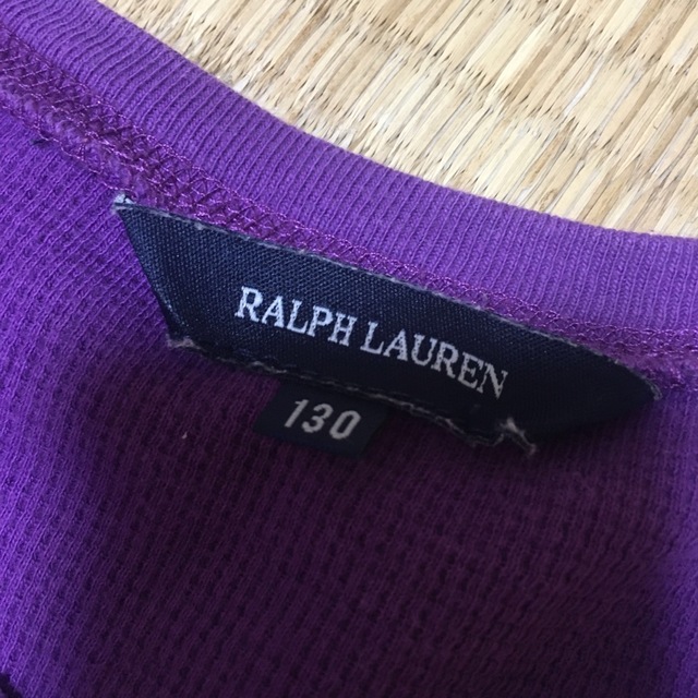 Ralph Lauren(ラルフローレン)のポロ ラルフローレン　130 トップス  ロンT キッズ/ベビー/マタニティのキッズ服女の子用(90cm~)(Tシャツ/カットソー)の商品写真