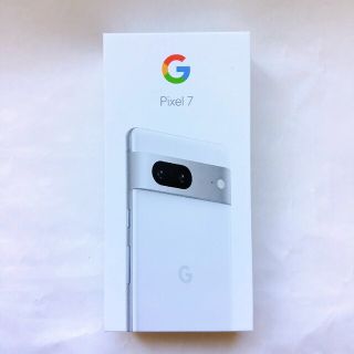 グーグルピクセル(Google Pixel)のGoogle Pixel7 128GB snow 新品未使用(携帯電話本体)