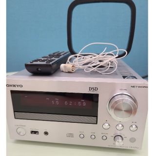 オンキヨー(ONKYO)のcr-n765 CD動品　リモコン付き。(アンプ)