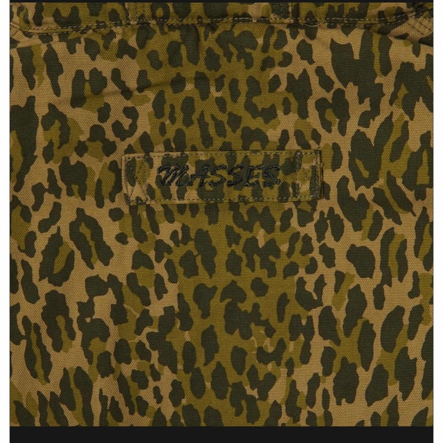 masses HOODED JKT LEOPARDジャケット/アウター