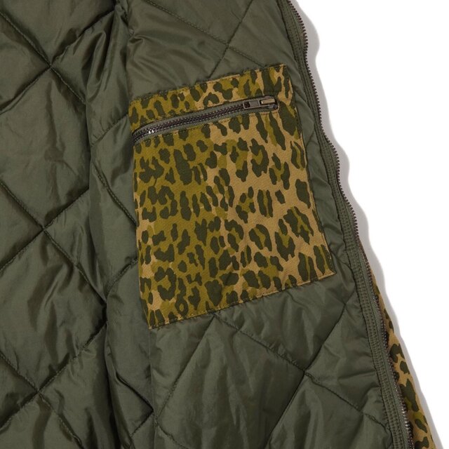 masses HOODED JKT LEOPARDジャケット/アウター