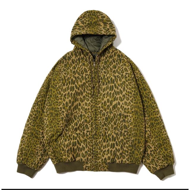 masses HOODED JKT LEOPARD