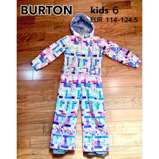 バートン(BURTON)の【かすみ様専用】Burton バートン　スノーウェア つなぎ 女の子 キッズ (ウエア)