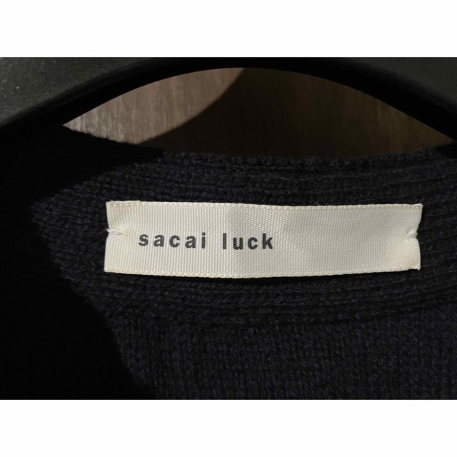 sacai luck(サカイラック)のsacai luck ニットジャケット レディースのトップス(カーディガン)の商品写真