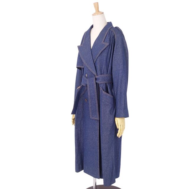 レオナール LEONARD FASHION コート トレンチコート デニム 裏