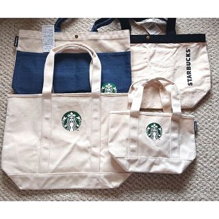 スターバックスコーヒー(Starbucks Coffee)のSTARBUCKS スターバックス バッグ 4点(トートバッグ)