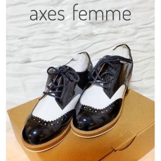 アクシーズファム(axes femme) 靴/シューズ（ホワイト/白色系）の通販