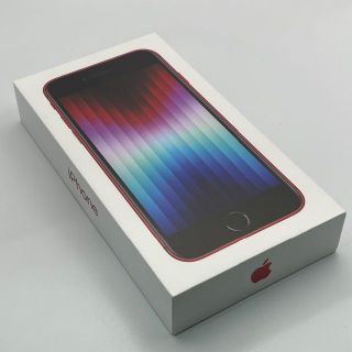 アップル(Apple)の訳アリ 未開封品 未使用 iPhone SE 64GB Red(スマートフォン本体)