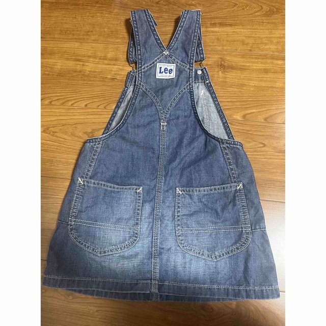 Lee(リー)のLee キッズ　ジャンパースカート　スカート キッズ/ベビー/マタニティのキッズ服女の子用(90cm~)(スカート)の商品写真