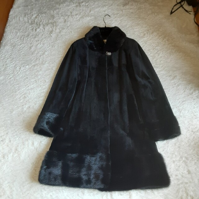 最旬ダウン 美品 ミンクロングコート KOPENHAGEN FUR 毛皮+ファー