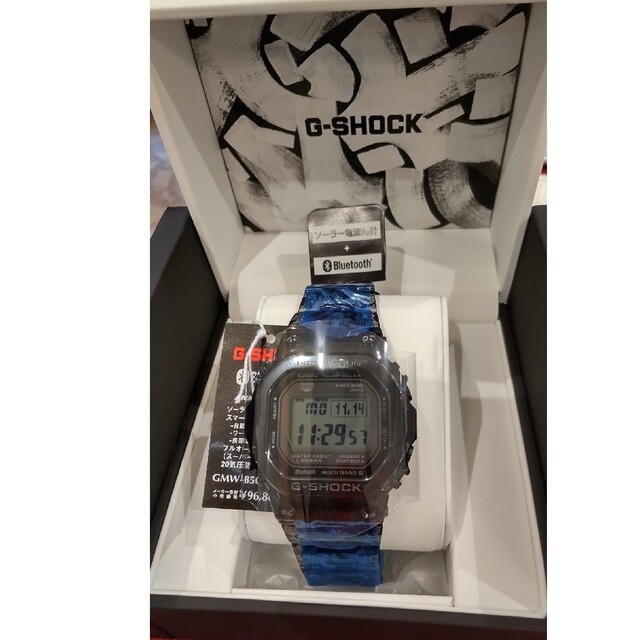 ファッションの G-SHOCK カシオGショック40周年記念モデルGMW-B5000EH-1JR新品未使用 腕時計(デジタル) 
