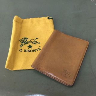 イルビゾンテ(IL BISONTE)のイタリア製　IL BISONTE　イルビゾンテ　パスケース　USED(パスケース/IDカードホルダー)