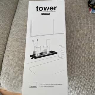 tower フィルムフックサニタリータワー　ホワイト(日用品/生活雑貨)