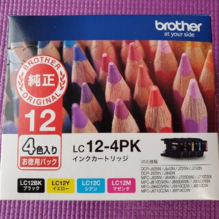 ブラザー(brother)のブラザー　インクカートリッジ純正　LC12(オフィス用品一般)