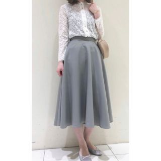 フラワー(flower)のflower lovely color skirt ピンク(ひざ丈スカート)