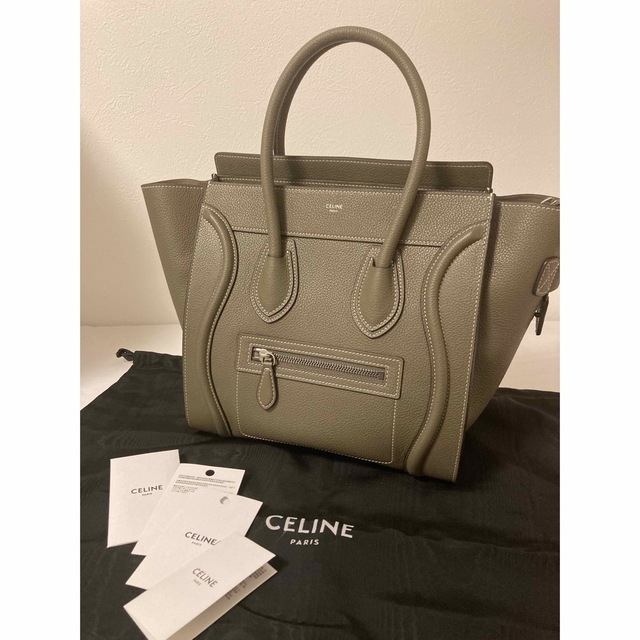 テレビで話題】 celine - 美品 セリーヌ マイクロラゲージ スリ CELINE ...