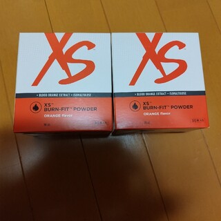 アムウェイ(Amway)のAmway☆XS バーンフィットパウダー オレンジ味 2箱(その他)