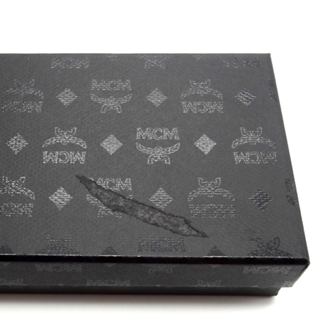 エムシーエム ヴィセトス オリジナル ジップアラウンドウォレット カーフ 黒 MXLAAVI01B001 長財布