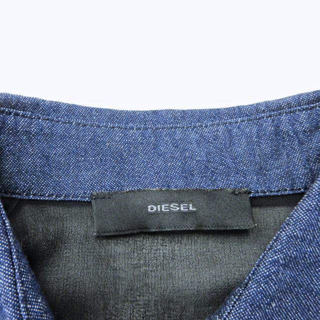 DIESEL ディーゼル シフォンワンピース ジャンパースカート 黒 S 特価