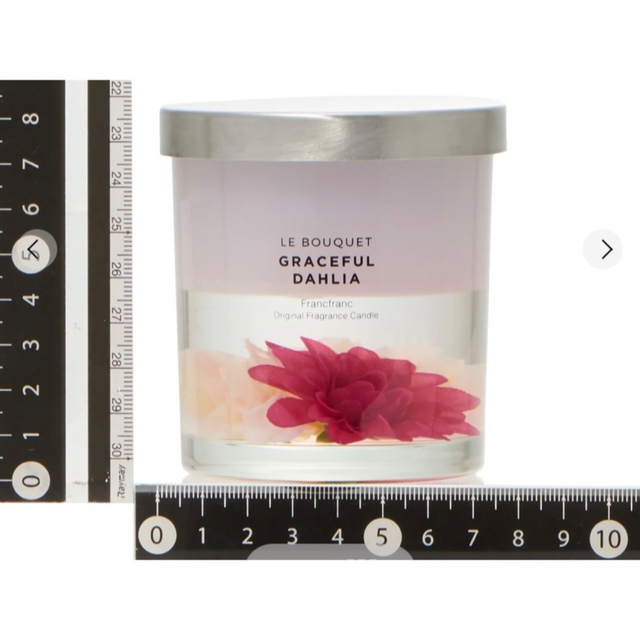 Francfranc(フランフラン)のFrancfranc LE BOUQUET CANDLE ハンドメイドのインテリア/家具(アロマ/キャンドル)の商品写真