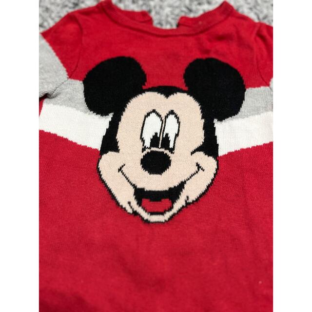 『新品』babyGap×Disney ミッキー柄 長袖ボディ 80㎝