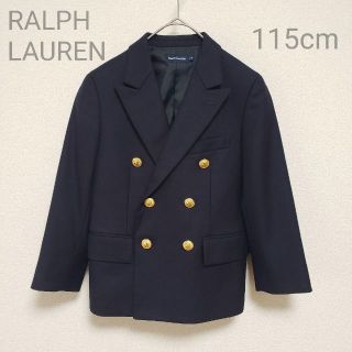 ラルフローレン(Ralph Lauren)のラルフローレン／紺色ブレザー／金ボタン／キッズ子供服／男の子／紺ブレ／115cm(ジャケット/上着)