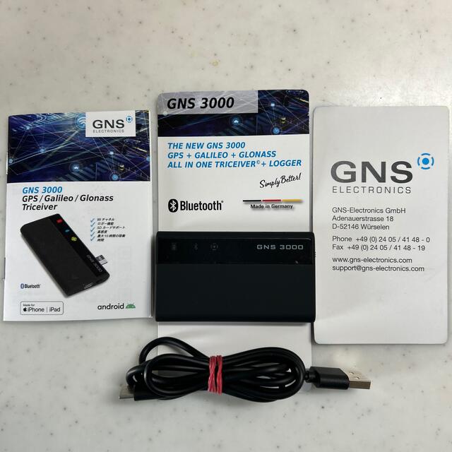 GNS 3000 GPSレシーバー＆ロガー GNS 2000 Plus後継機 自動車/バイクの自動車(カーナビ/カーテレビ)の商品写真