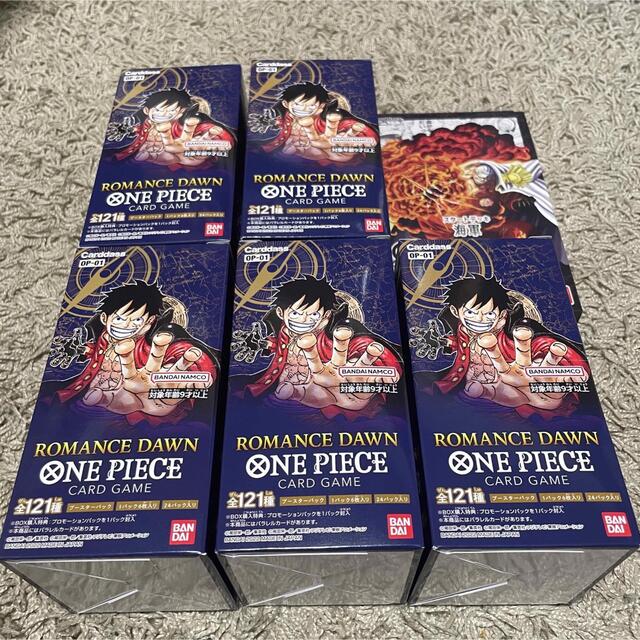 【新品・未開封】ONE PIECE ROMANCE DAWN 5BOX