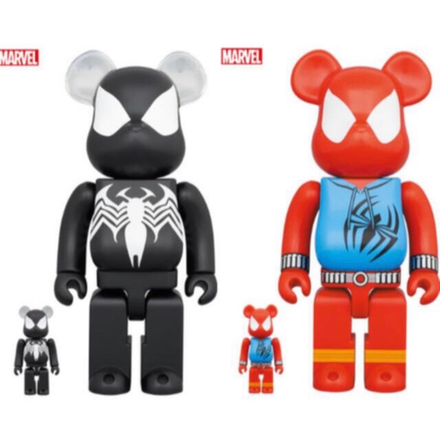 BE@RBRICK SPIDER-MAN BLACK & SCARLET 400エンタメ/ホビー