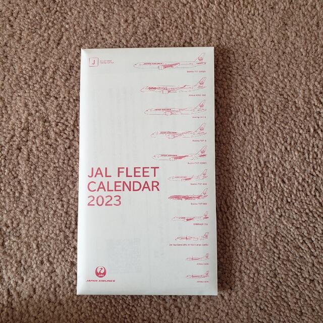 JAL(日本航空)(ジャル(ニホンコウクウ))のJAL 2023年卓上カレンダー インテリア/住まい/日用品の文房具(カレンダー/スケジュール)の商品写真