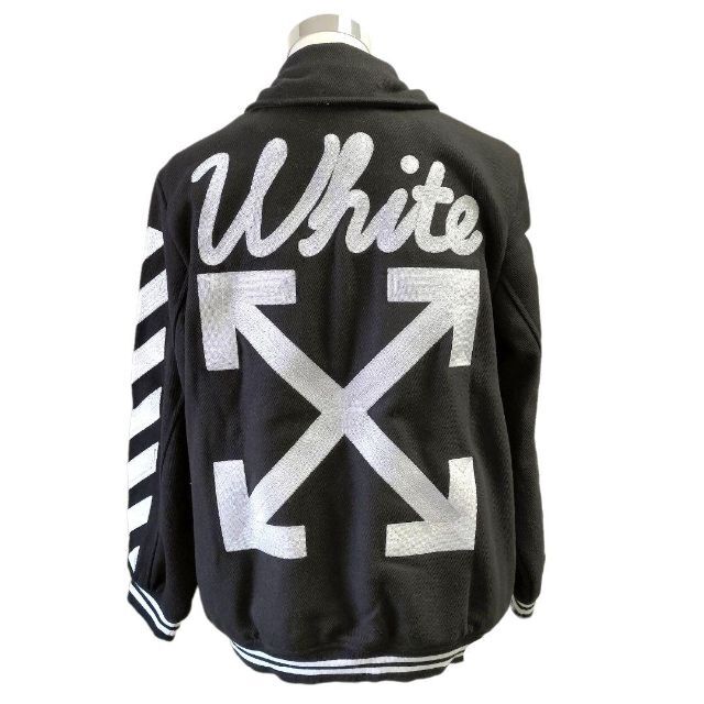 OFF-WHITE オフホワイト スタジャン ジャケット ジャンパー KK619