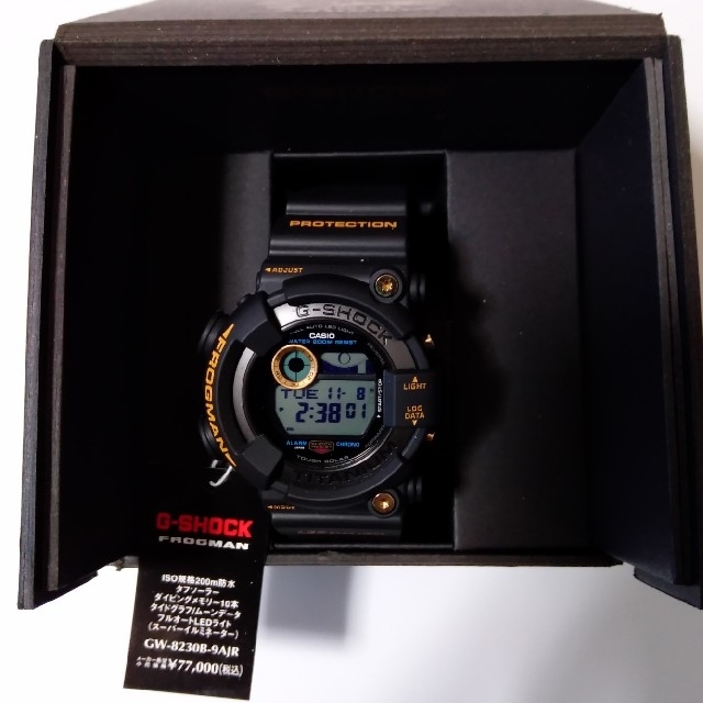 G-SHOCK(ジーショック)のFROGMAN30周年 GW-8230B-9AJR タグ付き メンズの時計(腕時計(デジタル))の商品写真