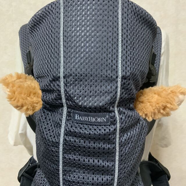 BABYBJORN(ベビービョルン)の【即日発送】☆超美品☆ベビービョルン☆MINI Air☆軽量☆メッシュ☆出産準備 キッズ/ベビー/マタニティの外出/移動用品(抱っこひも/おんぶひも)の商品写真