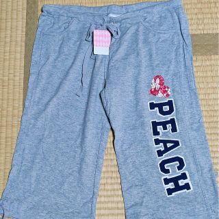 ピーチジョン(PEACH JOHN)のピーチジョン　PJ ハーフパンツ　S 新品タグ付き(ルームウェア)