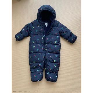 ベビーギャップ(babyGAP)の70　baby　Gap　冬　アウター　オーバーオール　雪　キッズ　赤ちゃん(ジャケット/コート)