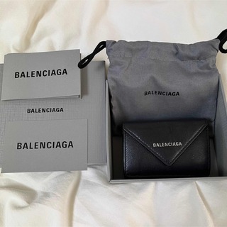 バレンシアガ(Balenciaga)のバレンシアガ ペーパーミニウォレット 三つ折り財布(財布)