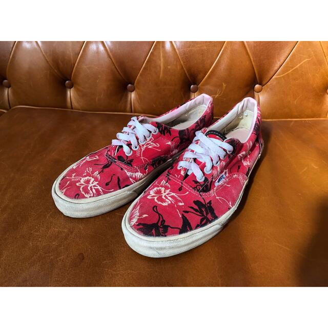 ヘヴィメタル(送料込み) 70s ヴィンテージ VANS USA製　ハイビスカス