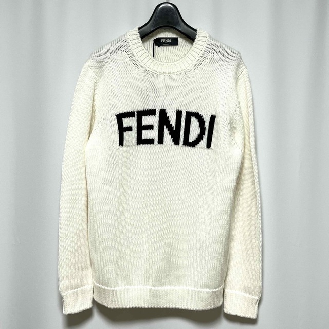 手数料安い フェンディ - FENDI クルーネック 52 インターシャ網