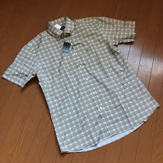 バーバリー(BURBERRY)の【新品タグ付き】BURBERRYGOLFバーバリーゴルフ刺繍シャツLLサイズ(シャツ)